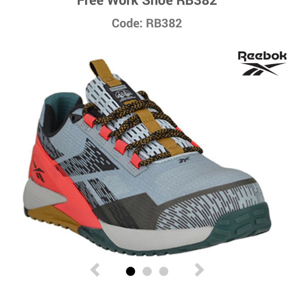 Women’s Reebok Composite Toe Metal Free Work Shoe RB382